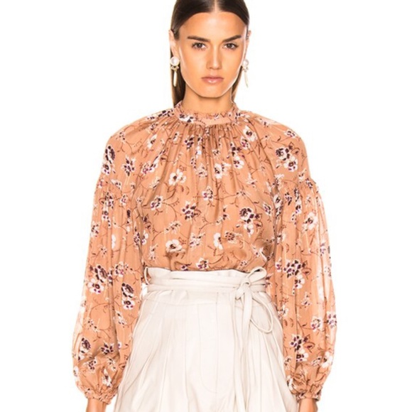 Ulla Johnson Tops - Ulla Johnson Cafe Floral Print Arnoux Blouse Top